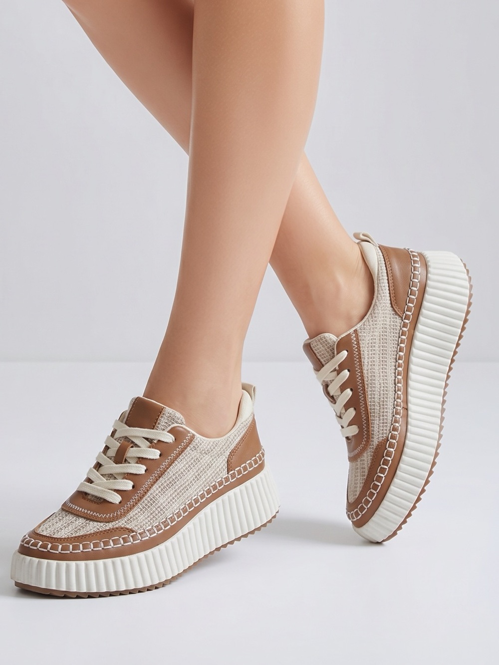 Dolce Vita Dannis Women's Platform Sneakers Multicolor Size‎ 6M Casual